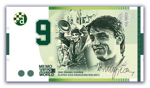 GNK Dinamo Zagreb #9 - Zlatko Cico Kranjcar Souvenir Banknote